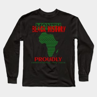 black history month Long Sleeve T-Shirt